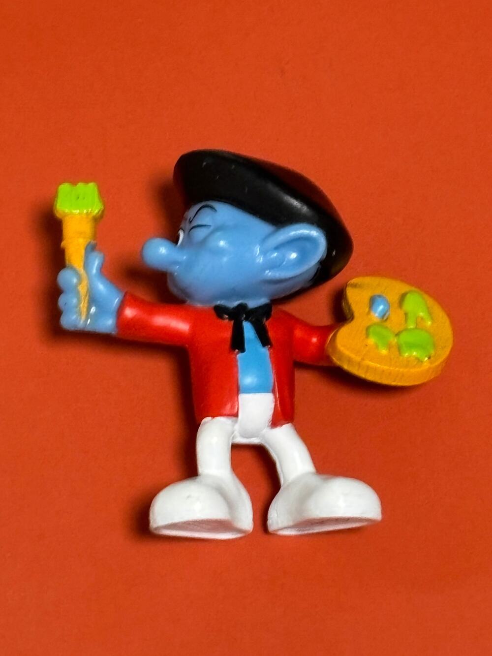 Peyo 3” Figure McDonalds' Happy Meal Toys The Smurfs Painter 2011 PVC